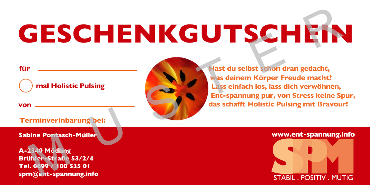Gutschein-Muster